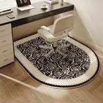 Office Floor Mat Ergonomic Non-Slip Soft Fabric