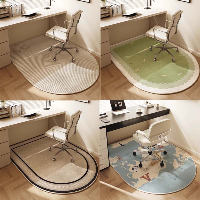 Office Floor Mat Ergonomic Non-Slip Soft Fabric