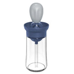 Oil Dispenser Bottle Glass Heat-Resistant Silicone Brush