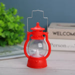 Oil Lamp Flameless LED Metal & Glass
