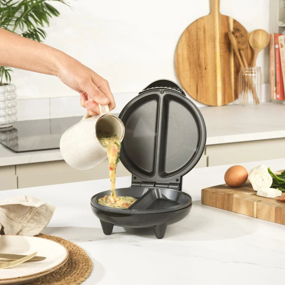 Omelette Maker Dual Non-Stick & No-Flip