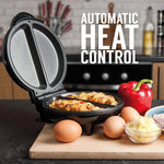 Omelette Maker Dual Non-Stick & No-Flip