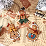 Ornament Gingerbread Handcrafted Easy To Hang