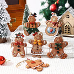 Ornament Gingerbread Handcrafted Easy To Hang