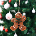 Ornament Gingerbread Handcrafted Easy To Hang