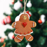 Ornament Gingerbread Handcrafted Easy To Hang