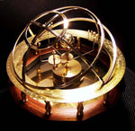 Orrery Model Rotating Solar System Display Brass Gears
