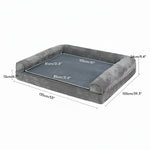 Orthopedic Dog Bed Memory Foam Waterproof Cover