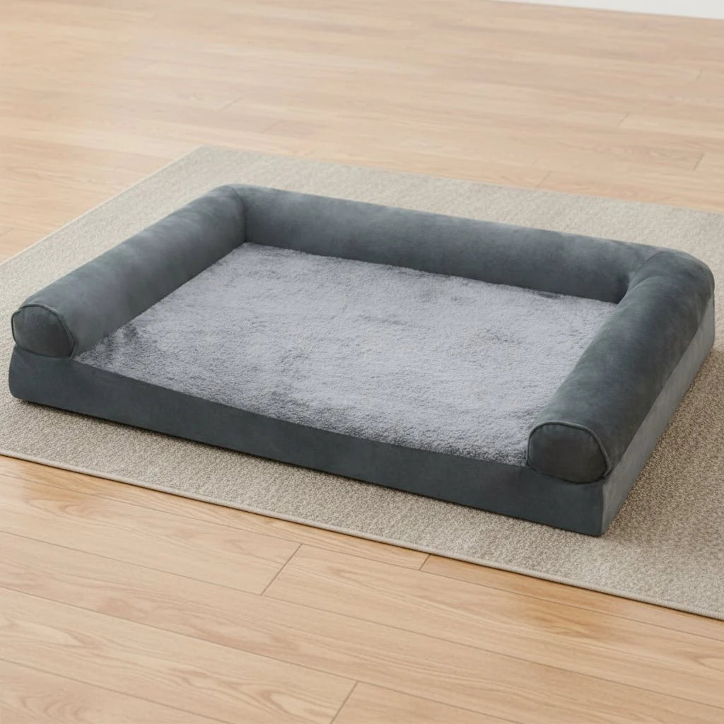 Orthopedic Dog Bed Memory Foam Waterproof Cover