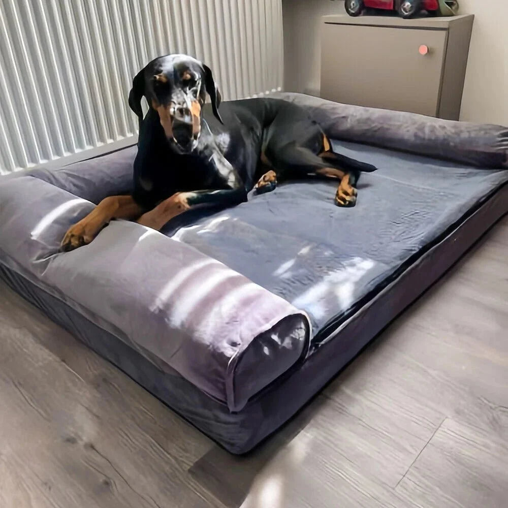 Orthopedic Dog Bed Memory Foam Waterproof Cover