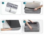 Orthopedic Dog Bed Supportive Foam Removable Machine-Washable Cover