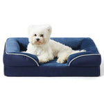 Orthopedic Dog Bed Supportive Foam Removable Machine-Washable Cover