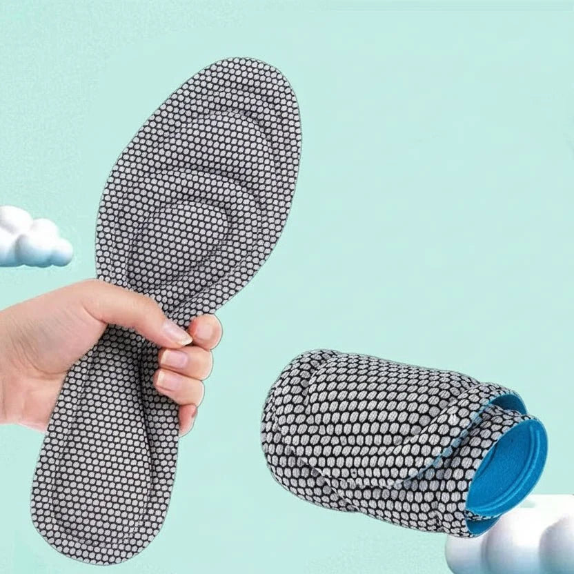 Orthopedic Insoles Memory Foam Sweat-Absorbing Shock-Absorbing