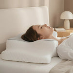 Orthopedic Pillow Contoured Memory Foam Breathable Washable Cover