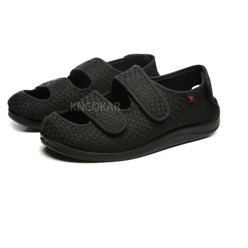 Orthopedic Sandals Extra-Wide Toe Box Adjustable Straps Cushioned Insole