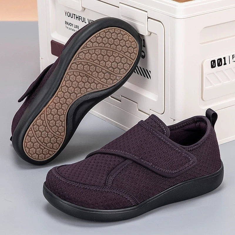 Orthopedic Shoes Extra-Wide Fit Adjustable Closure Breathable Mesh