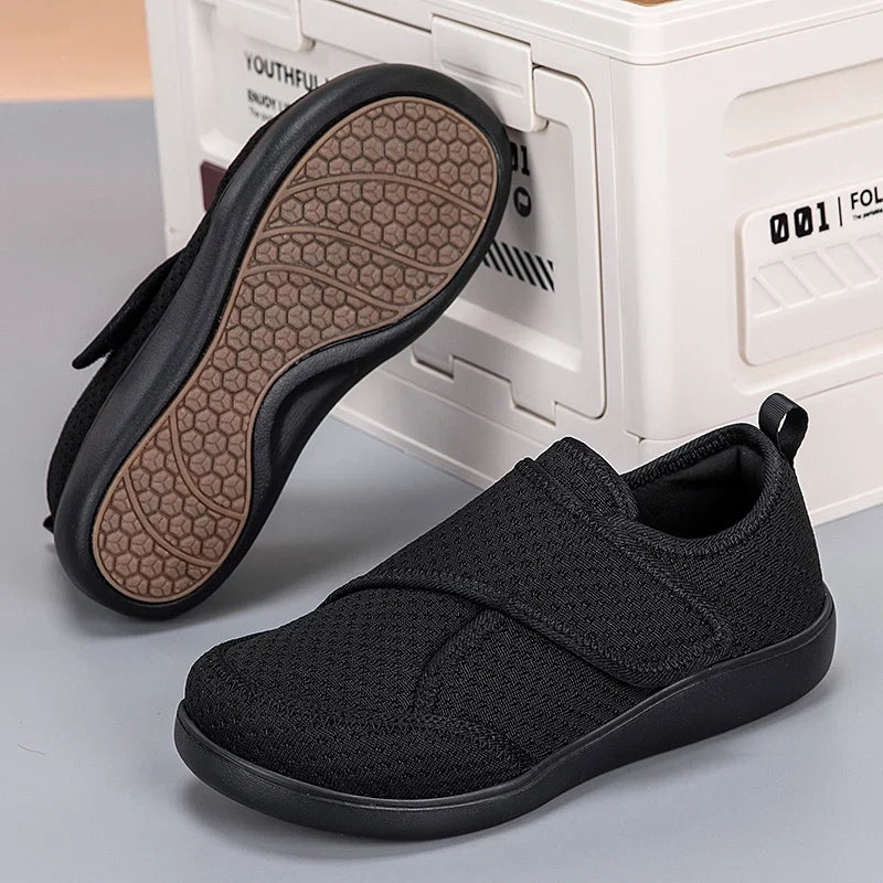 Orthopedic Shoes Extra-Wide Fit Adjustable Closure Breathable Mesh