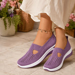 Orthopedic Slip-On Shoes Gel-Cushioned Slip-Resistant Sole Breathable Upper