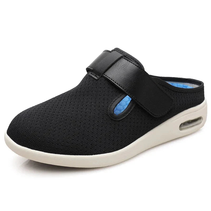 Orthopedic Slippers Adjustable Straps Breathable Fabric