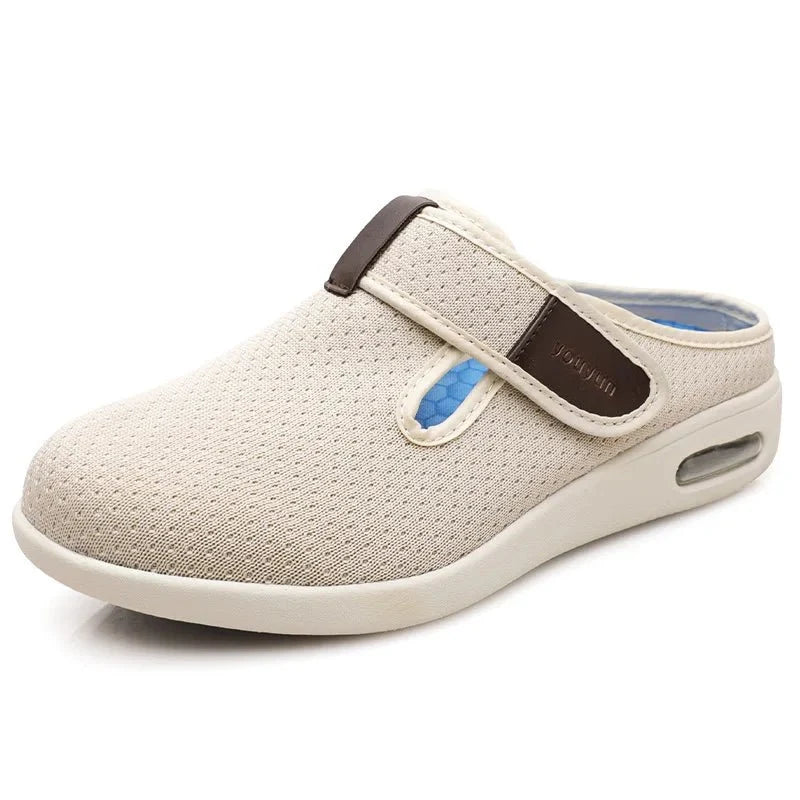 Orthopedic Slippers Adjustable Straps Breathable Fabric