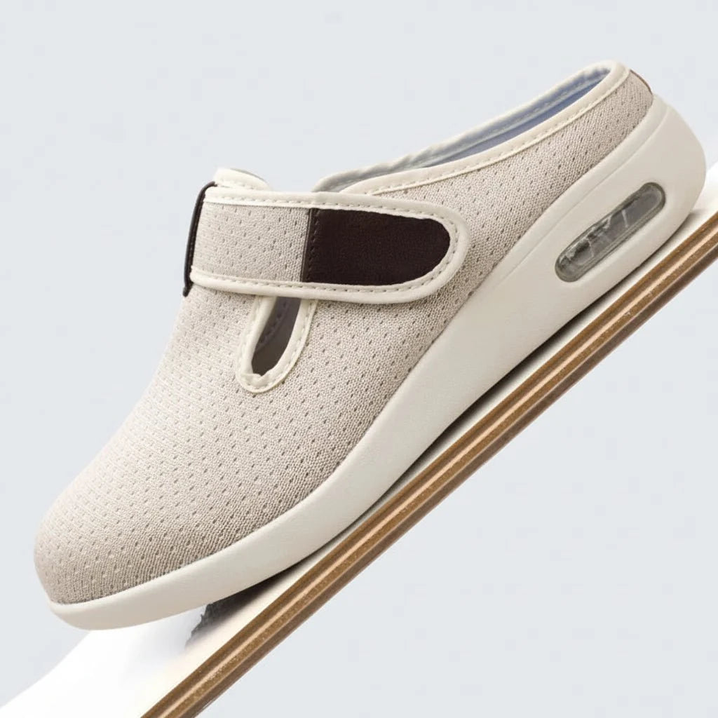 Orthopedic Slippers Adjustable Straps Breathable Fabric
