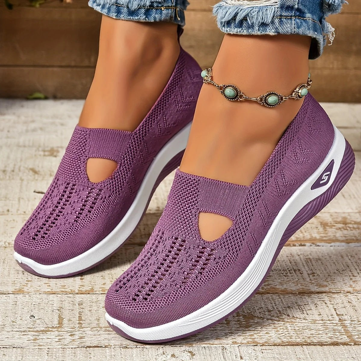 Orthopedic Slippers Gel-Cushioned Slip-Resistant Slip-On