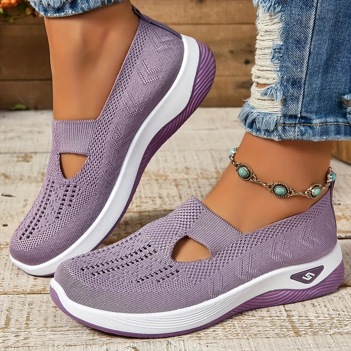 Orthopedic Slippers Gel-Cushioned Slip-Resistant Slip-On