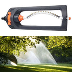 Oscillating Lawn Sprinkler 19 Nozzles Adjustable Spray Pattern