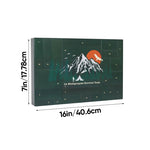 Outdoor Advent Calendar 24 Compartments Camping Tools & Accessories