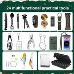 Outdoor Advent Calendar 24 Compartments Camping Tools & Accessories