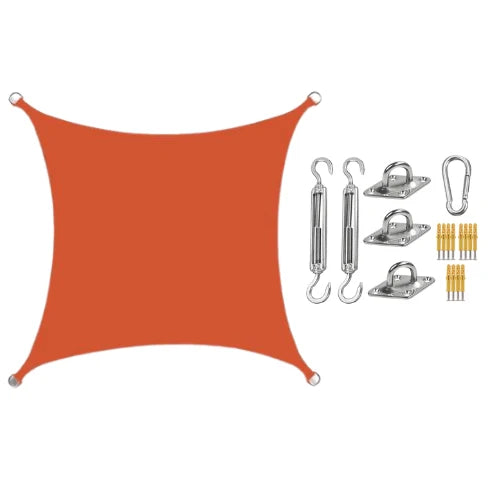 Outdoor Awning Waterproof UV-Blocking Foldable Polyester