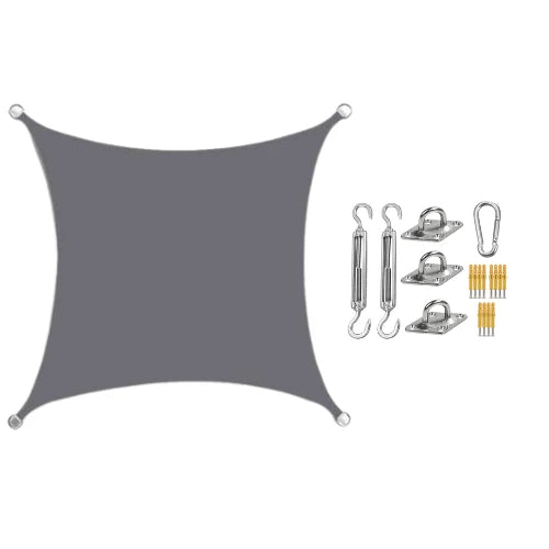 Outdoor Awning Waterproof UV-Blocking Foldable Polyester