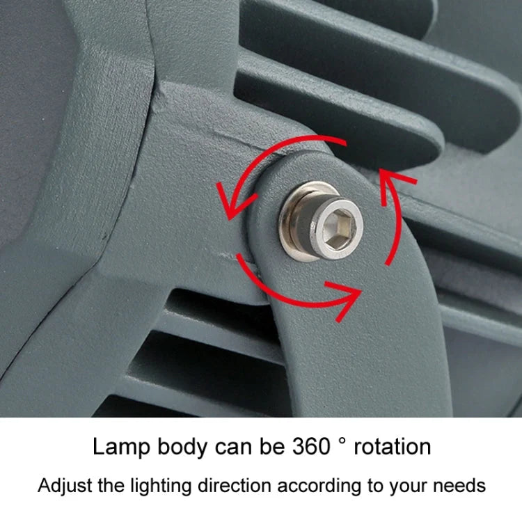 Outdoor Floodlight COB LED IP68 Waterproof Die-Cast Aluminum