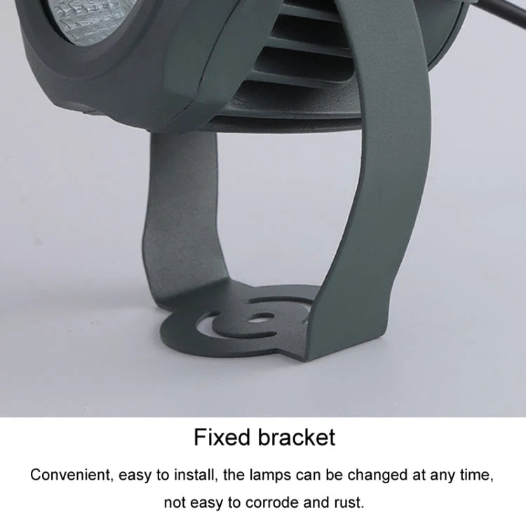 Outdoor Floodlight COB LED IP68 Waterproof Die-Cast Aluminum