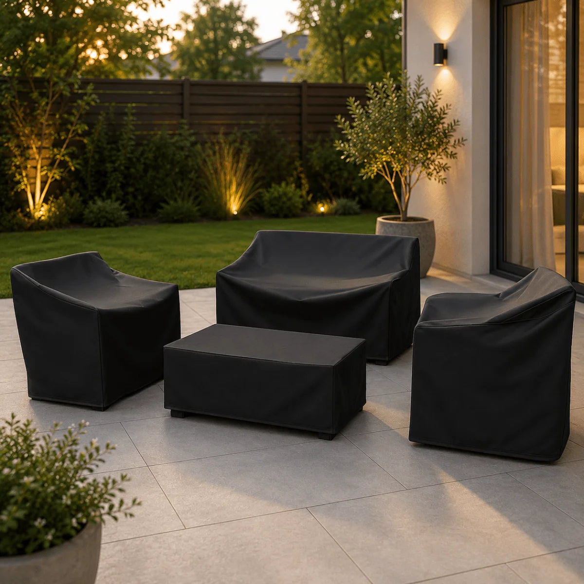 Outdoor Furniture Cover Water-Repellent Dust Protection