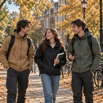 Outdoor Jacket Men's Insulated Wind-Blocking Water-Resistant