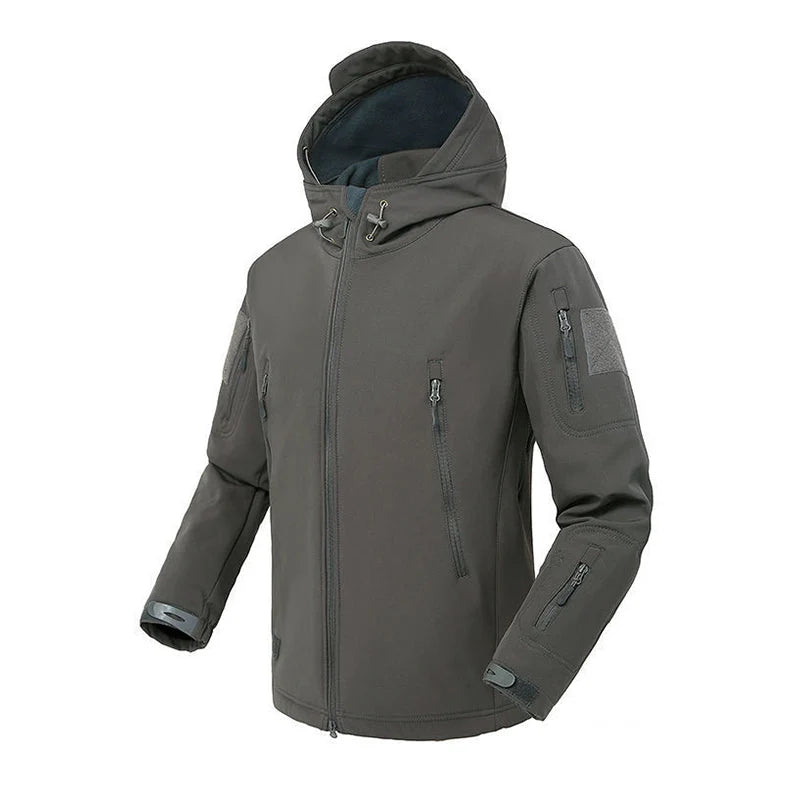 Outdoor Jacket Men's Insulated Wind-Blocking Water-Resistant
