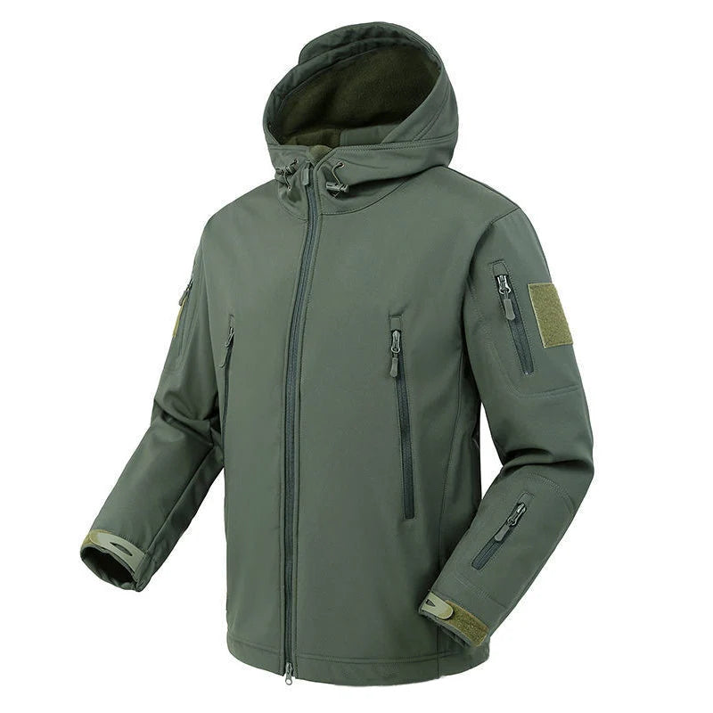 Outdoor Jacket Men's Insulated Wind-Blocking Water-Resistant