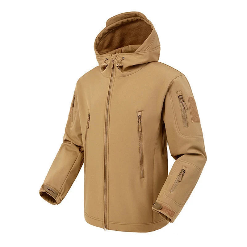 Outdoor Jacket Men's Insulated Wind-Blocking Water-Resistant