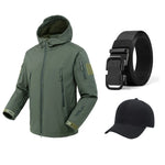 Outdoor Jacket Men's Insulated Wind-Blocking Water-Resistant