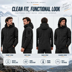 Outdoor Jacket Men's Insulated Wind-Blocking Water-Resistant