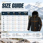 Outdoor Jacket Men's Insulated Wind-Blocking Water-Resistant