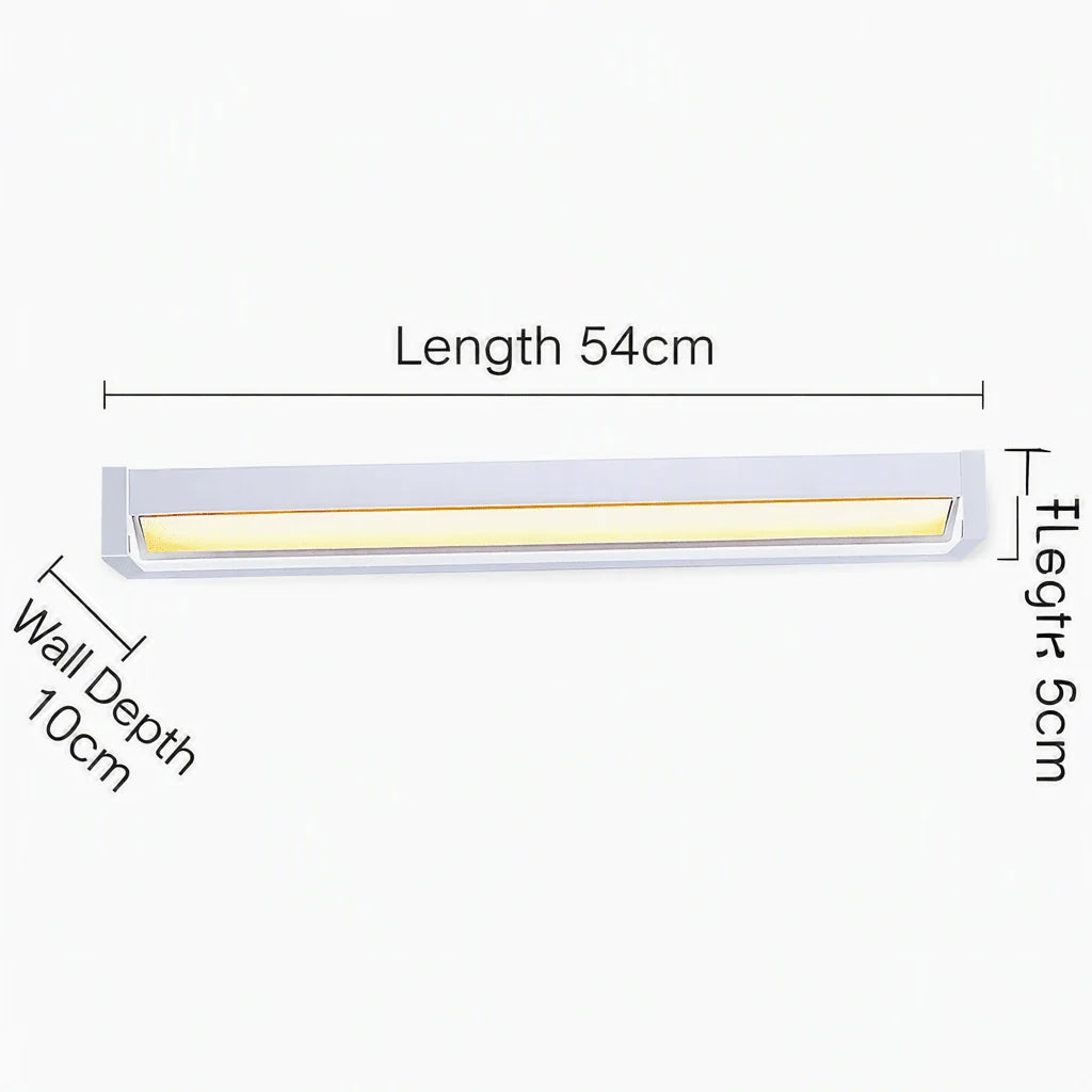 Outdoor LED Wall Light Adjustable Waterproof Aluminum Warm White