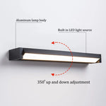Outdoor LED Wall Light Adjustable Waterproof Aluminum Warm White