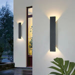 Outdoor LED Wall Light Aluminum IP65 Weatherproof Integrated LED