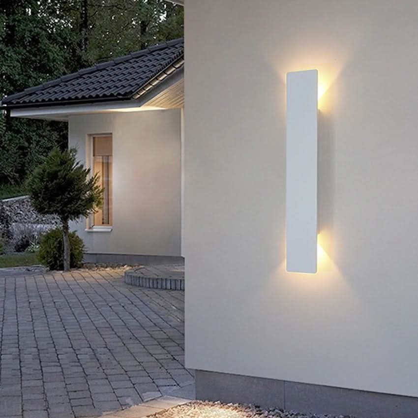 Outdoor LED Wall Light Aluminum IP65 Weatherproof Integrated LED
