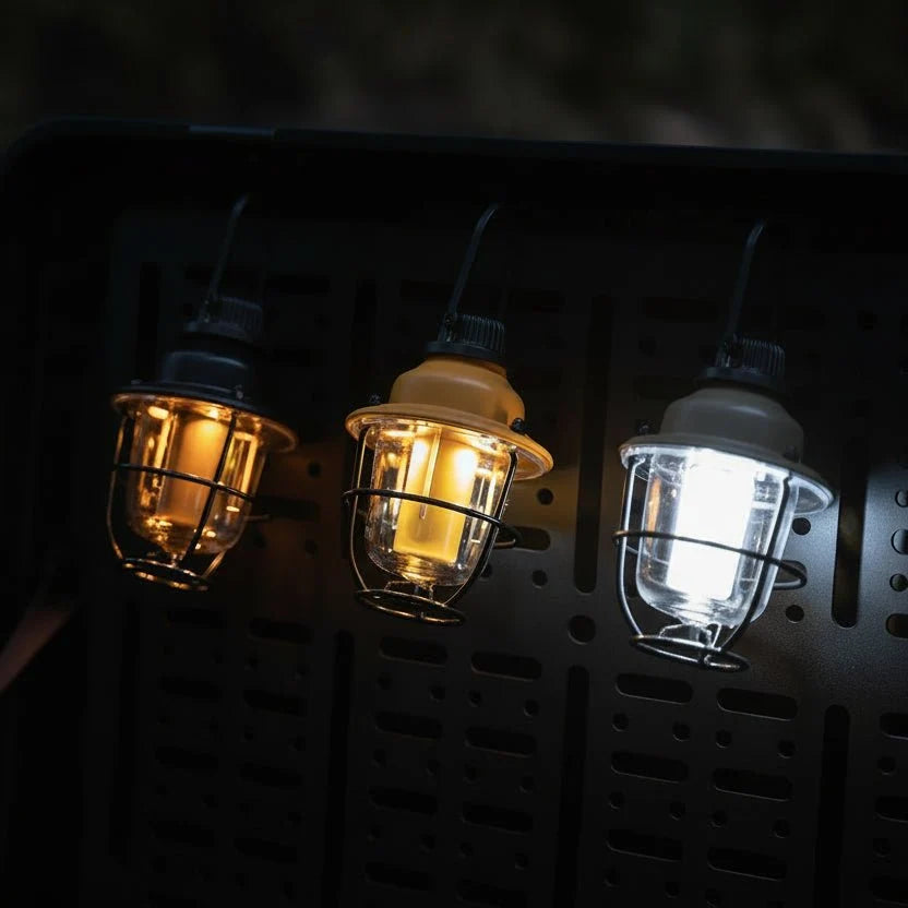 Outdoor Lamp LED Locking Spike Warm Light