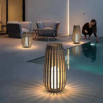Outdoor Lantern Solar-Powered Warm LED Weather-Resistant