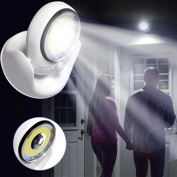 Outdoor Motion Sensor Light LED Weatherproof Magnetic Mount