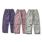 Outdoor Pants Loose Fit Drawstring Waist Adjustable Cuffs